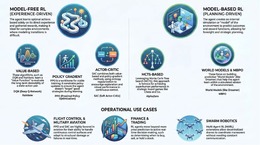 Overview of the RL taxonomy